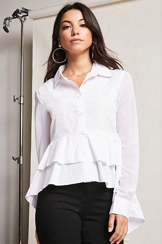 Tiered High-low Shirt