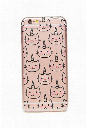 Unicorn-cat Case For Iphone 6/6s/7/8