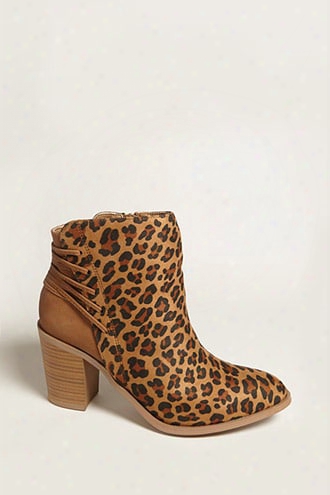 Very Volatile Leopard Ankle Boots