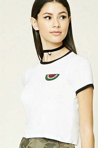 Watermelon Patch Ringer Tee