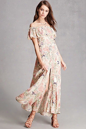 Z&l Europe Floral Maxi Dress