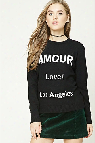 Amour Graphic Sweater