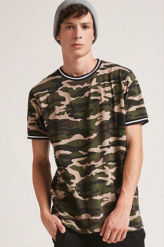 Camo Print Tee