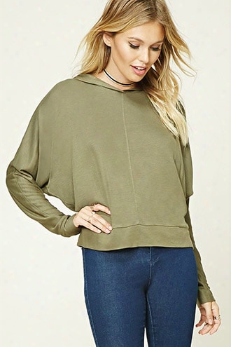 Contemporary Hooded Boxy Top