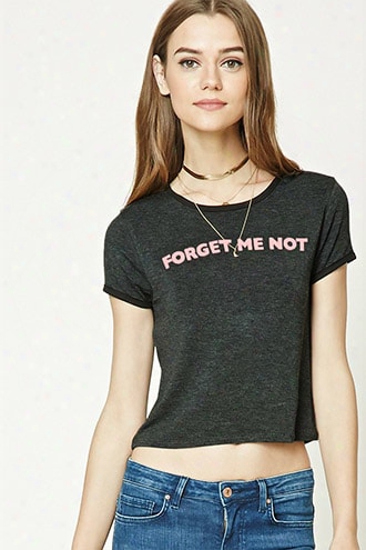 Forget Me Not Ringer Tee