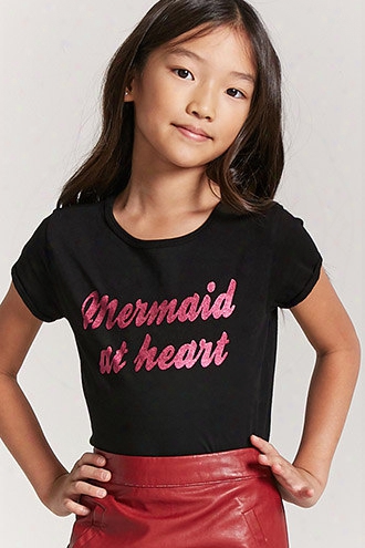 Girls Mermaid Knit Tee (kids)