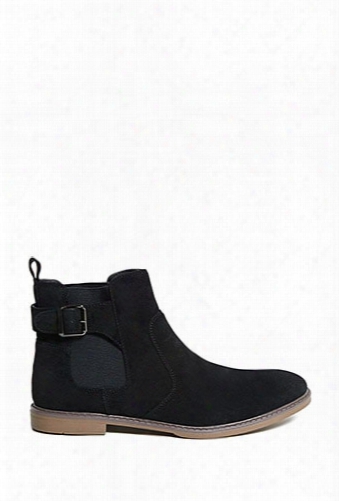 Men Reasonbuckle Suede Boots