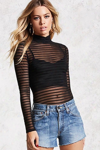 Mesh Twofer Top