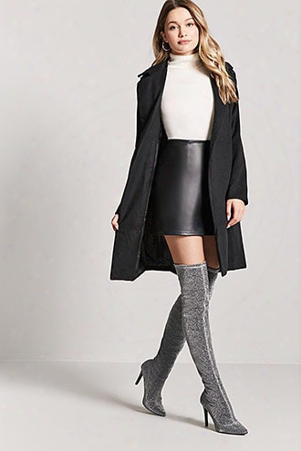 Metallic Over-the-knee Boots