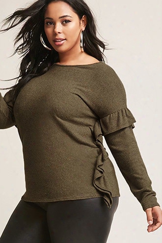 Plus Size Brushed Top