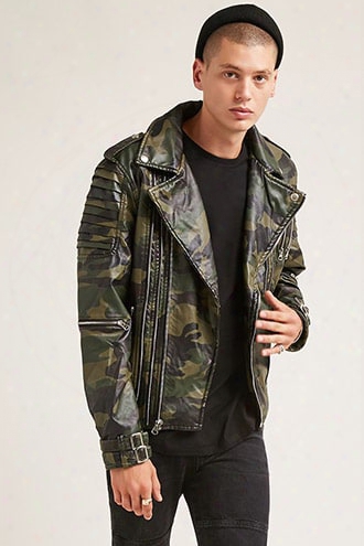 Reason Camo Moto Jacket