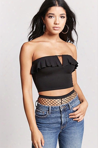 Ruffle Tube Top