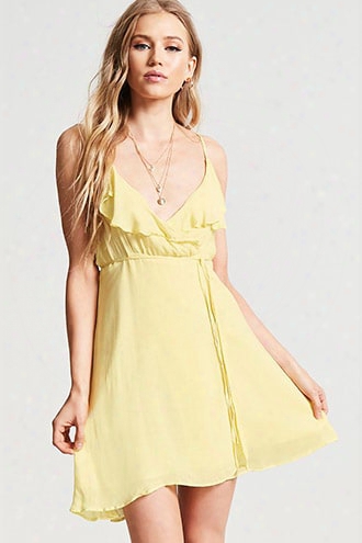 Ruffle Wrap Dress