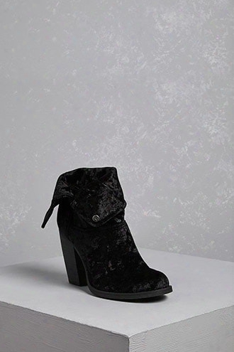 Sbicca Velvet Heel Boots