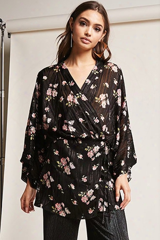 Sheer Floral Cardigan