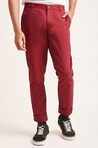 Slim-fit Twill Chinos