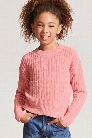 Girls Chenille Sweater-Knit Top (Kids)