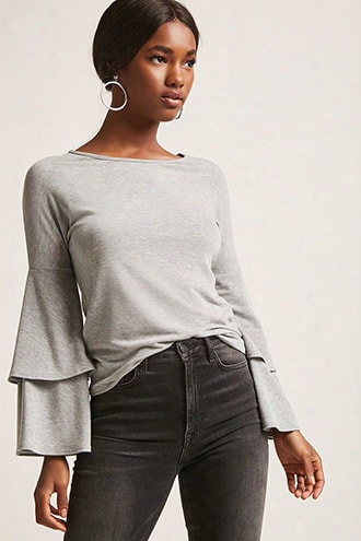 Tiered Bell-sleeve Top