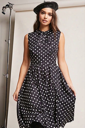 Unique Vintage Polka Dot Dress