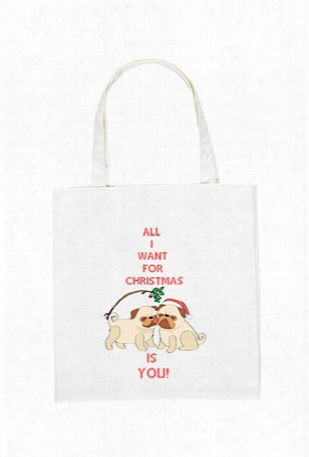 All I Want For Christmas Graphic Tote Bag