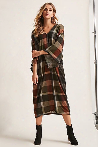 Buffalo Plaid Join Maxi Dress