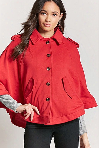 Button-down Poncho