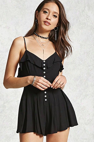 Cami Flounce Romper