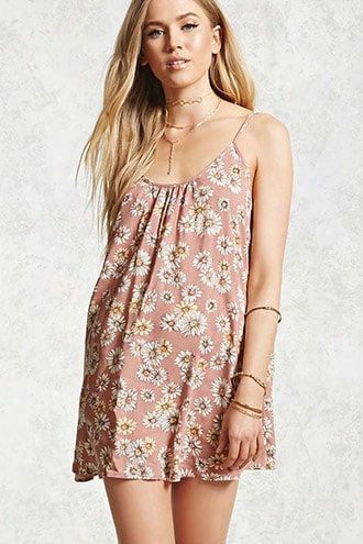 Daisy Print Cami Dress