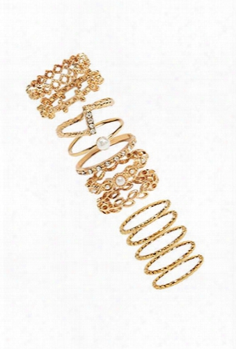 Filigree Stackable Ring Set