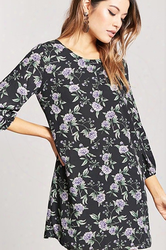 Floral Shift Dress