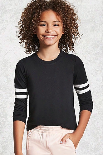 Girls Varsity Stripe Top (kids)