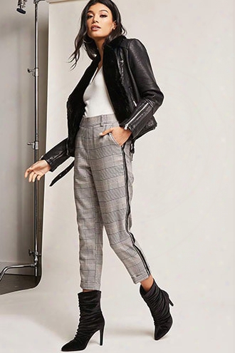 Glen Plaid Ankle Pants