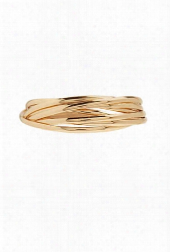 Interlocked Bangle Bracelet