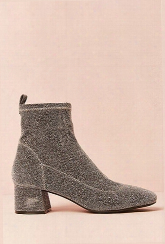 Metallic Sock Boot