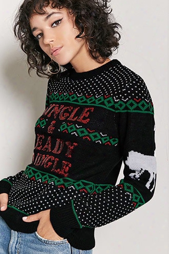 Ready To Jingle Graphic Sweater