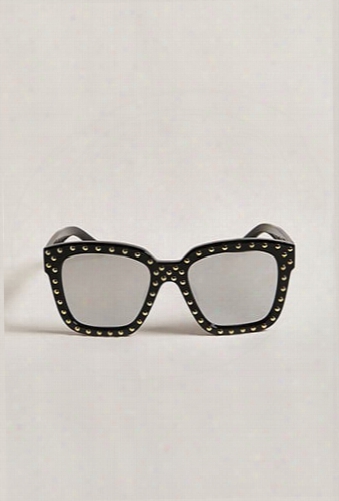 Replay Vintage Mirrored Square Sunglasses