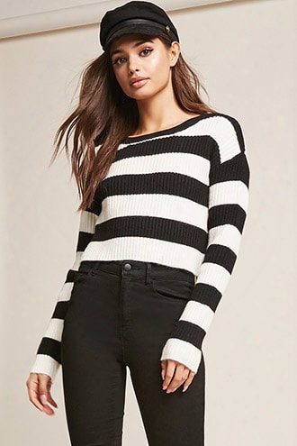 Ribbed Striped Sweater