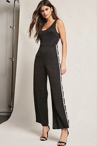 Striped Tearaway Jumpsuit