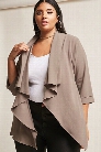 Plus Size Duster Cardigan