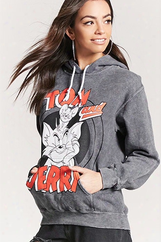 Tom And Jerry Graphic Hoodie