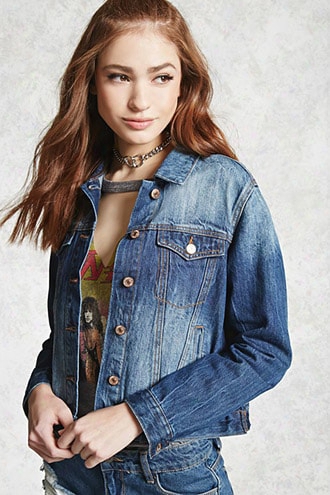 Washed Denim Jacket