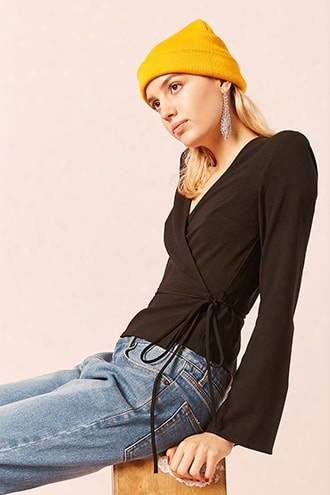 Crepe Wrap Top