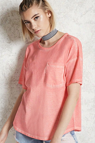 Cutout Pocket Tee