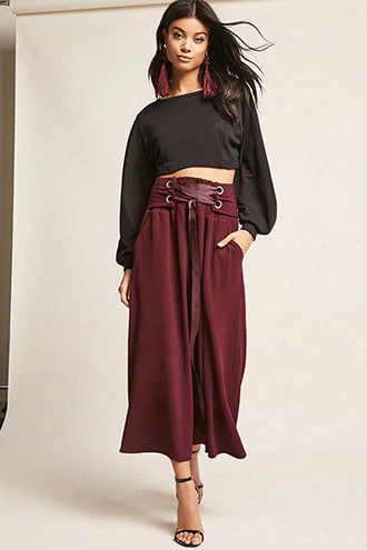 Lace-up Culottes