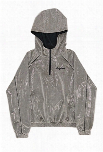 Metallic Original Graphic Anorak