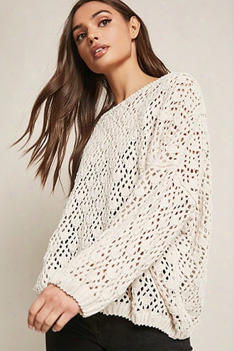 Open Sweater-knit Top