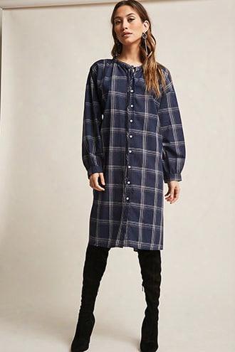 Plaid Shirt Dress