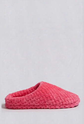 Quilted Faux Fur Slippers