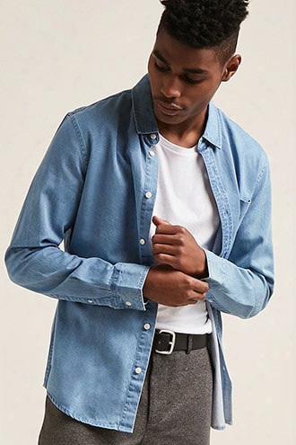 Slim-fit Chambray Shirt