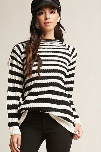 Stripe Ribbed Sweater